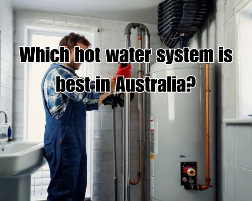 a good hot water system installed in a home