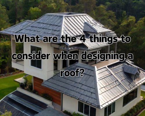 a metal roofing design