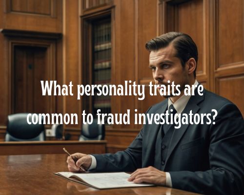 an investigator in the courtroom