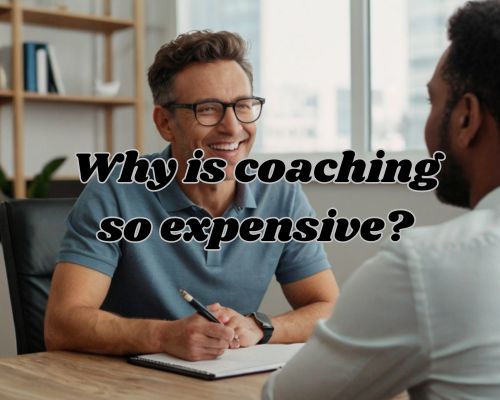 a client inquiring to a business coach