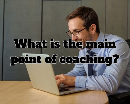 a professional having a virtual coaching session