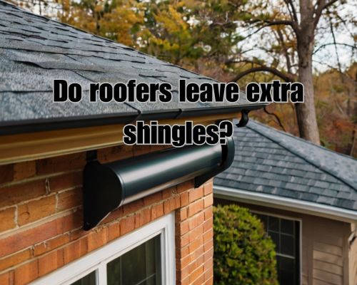 a roof with good shingles installed
