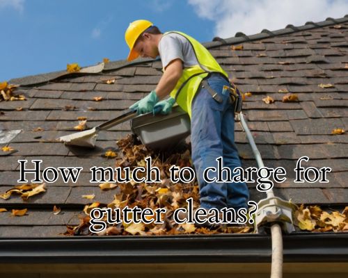 Gutter maintenance in full swing.