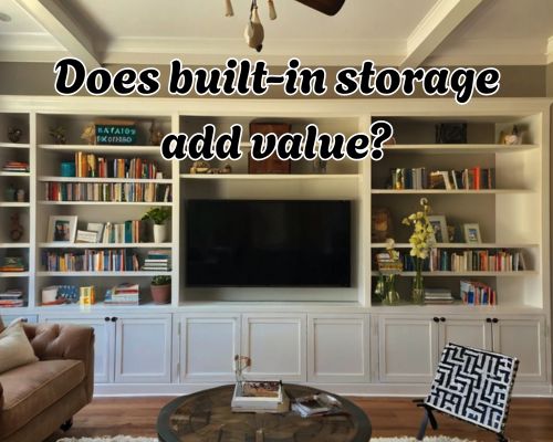 a built in storage