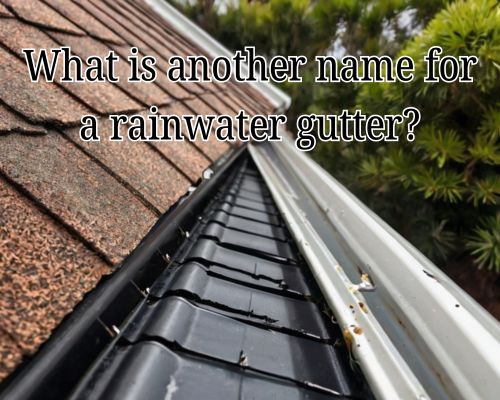 a rainwater guttering