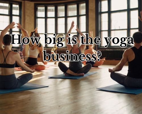 a yoga business showing yoga practitioners