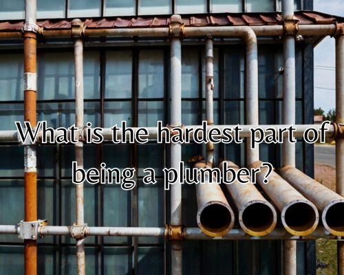 hard plumbing work