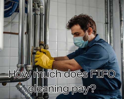 Plumber is working with focus and precision.